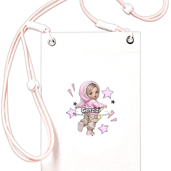 Pink Genzizi crossbody bag