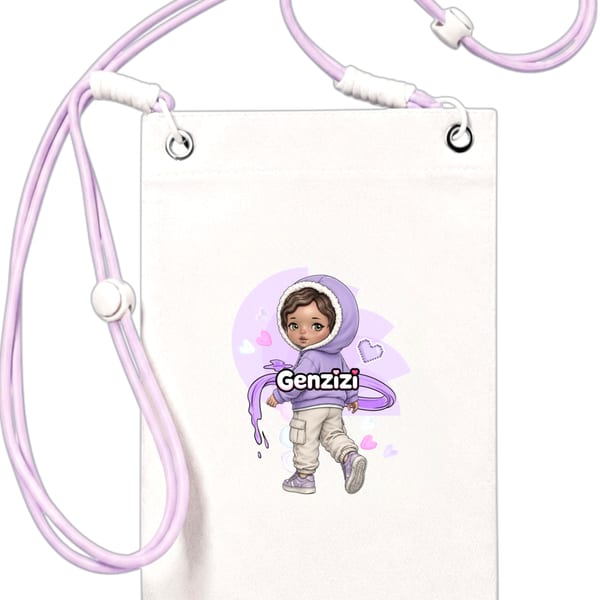Purple Genzizi crossbody bag