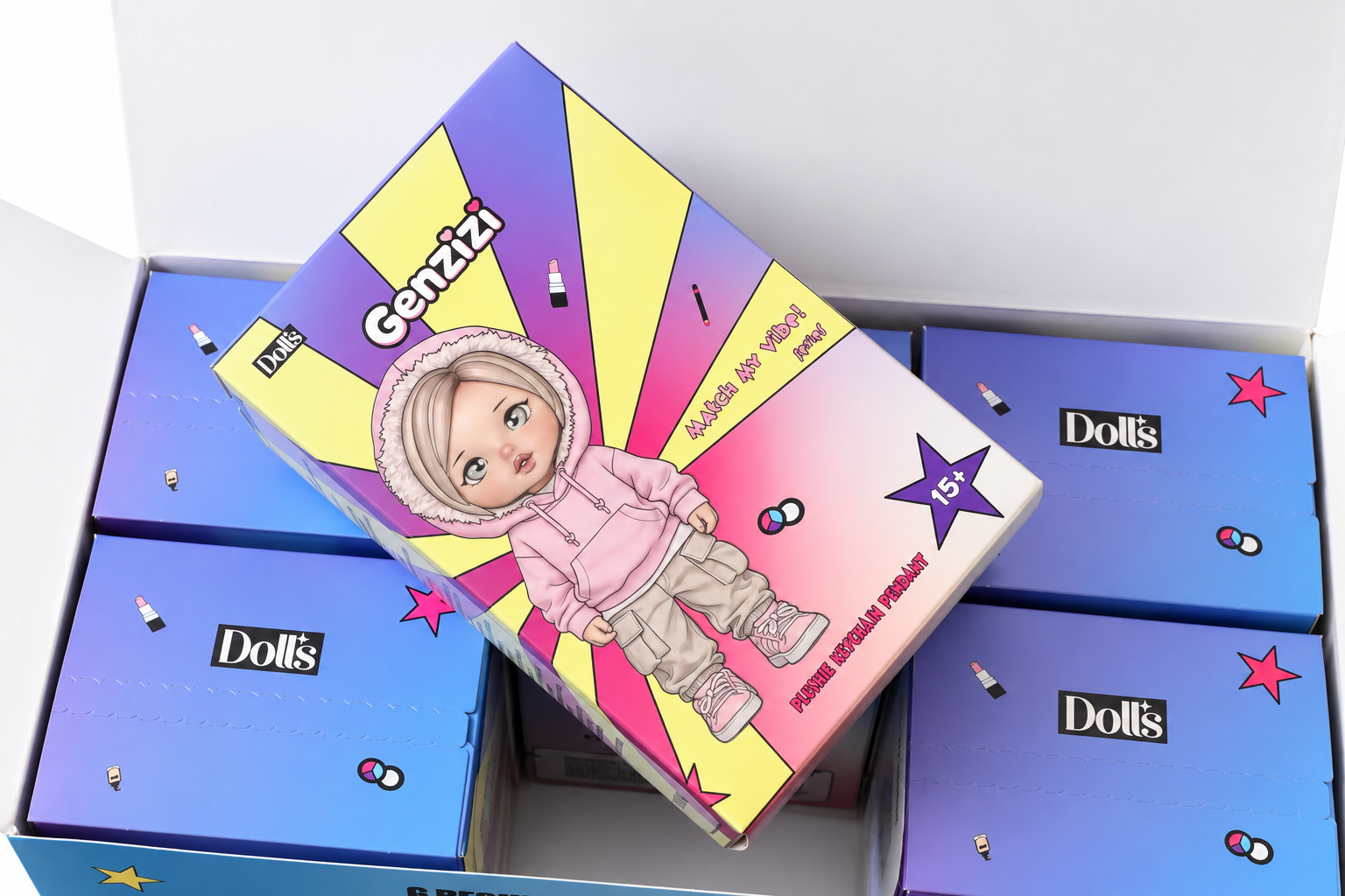 Genzizi collectible box packaging open